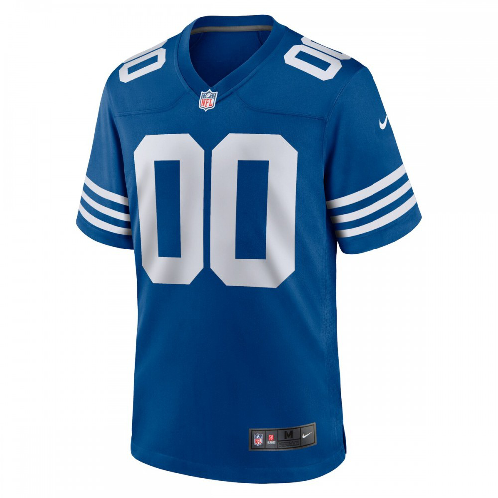 Indianapolis Colts Nike Alternate Custom Jersey - Royal-GridironStore